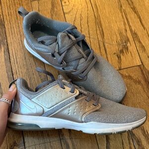 Nike Silver and Gray Training Sneakers